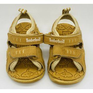 Toddler Kids Timberland Adventure Seeker Beige  Strap Outdoor Sandals Size 4